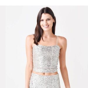 Women’s BB Dakota Sequin Top